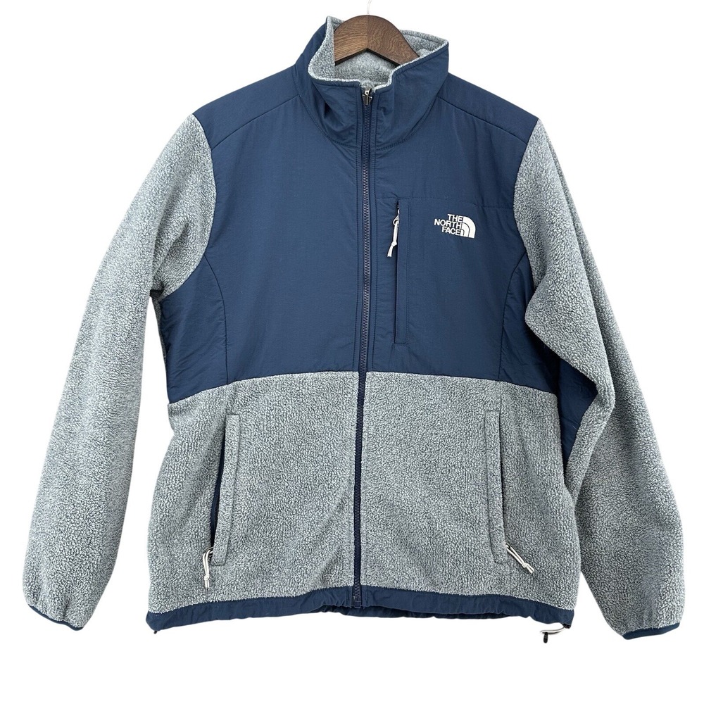 β VTG Y2K The North Face Full Zip Polartec Fleece Jacket Blue Womens L Gorpcoreβ